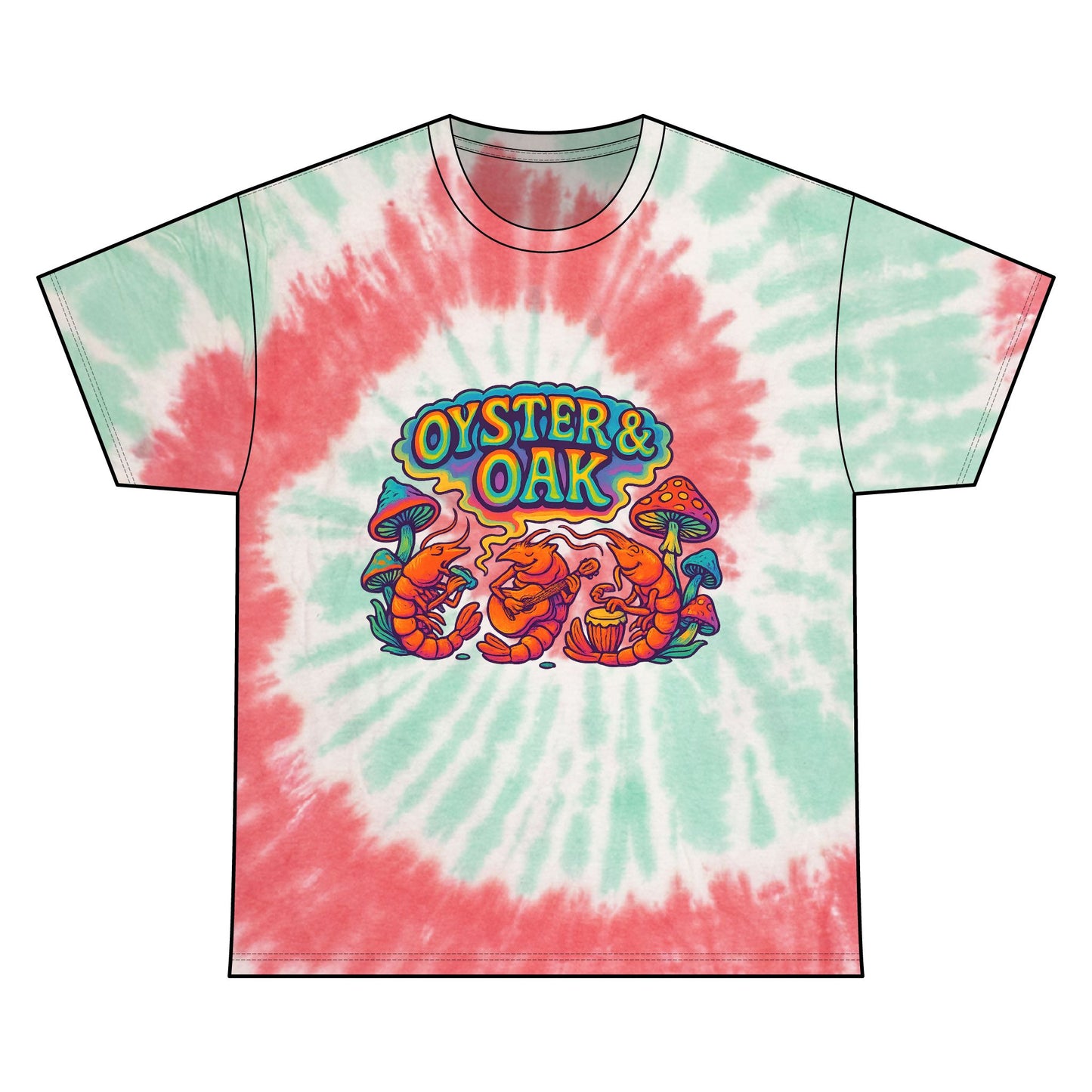 Groovy Shrimp Tie Dye