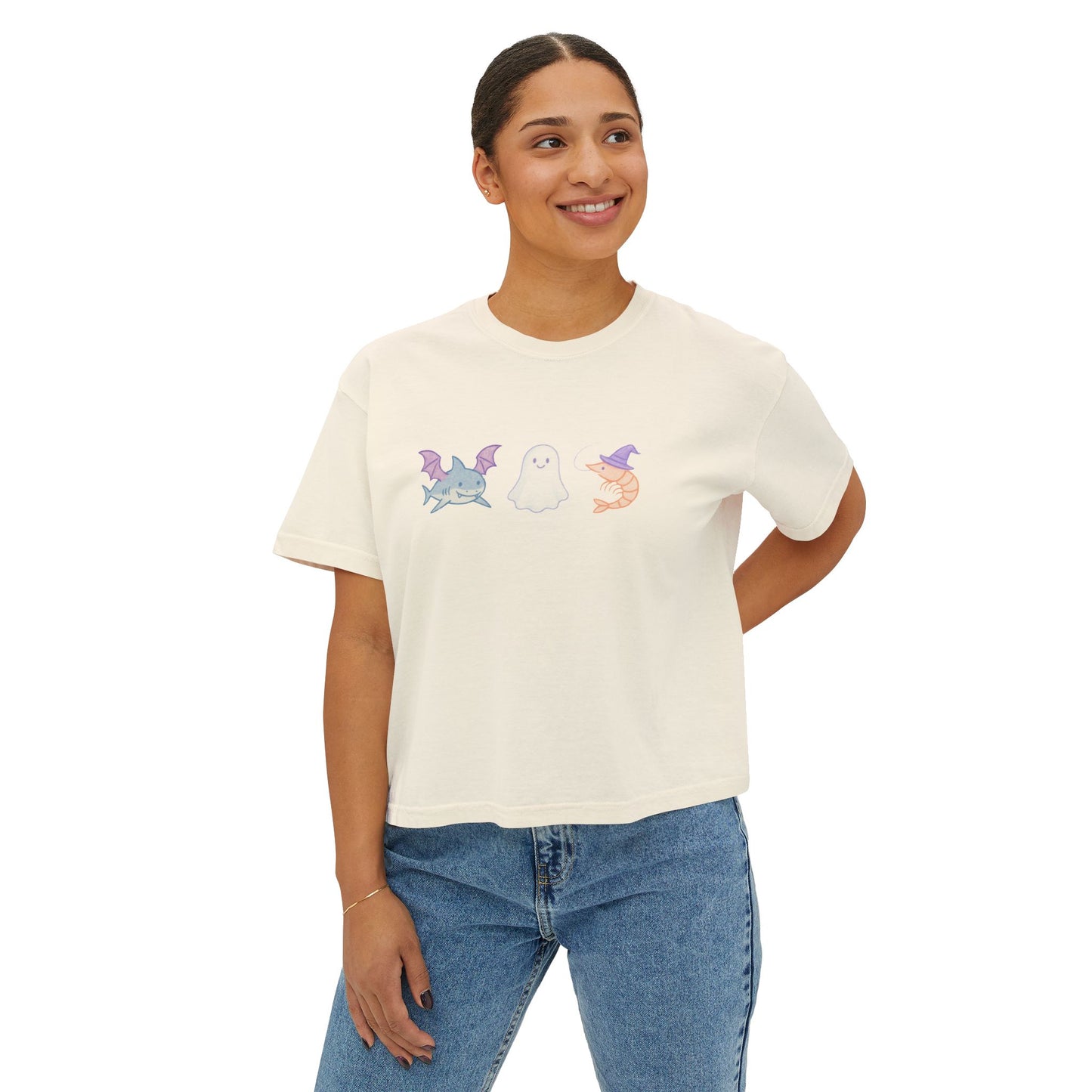 Boo Crew Boxy Tee
